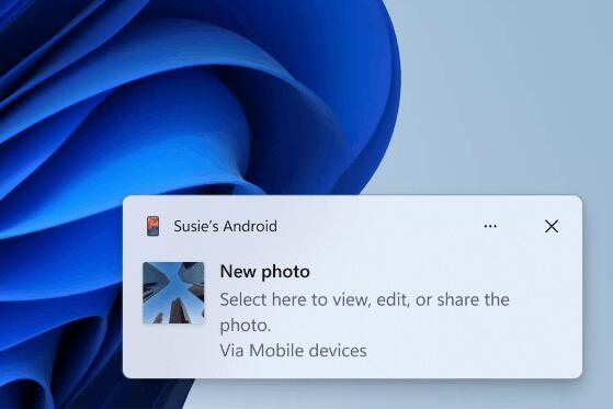 Windows 11 New Photo Notification