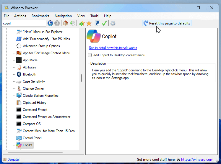 Copilot Context Menu