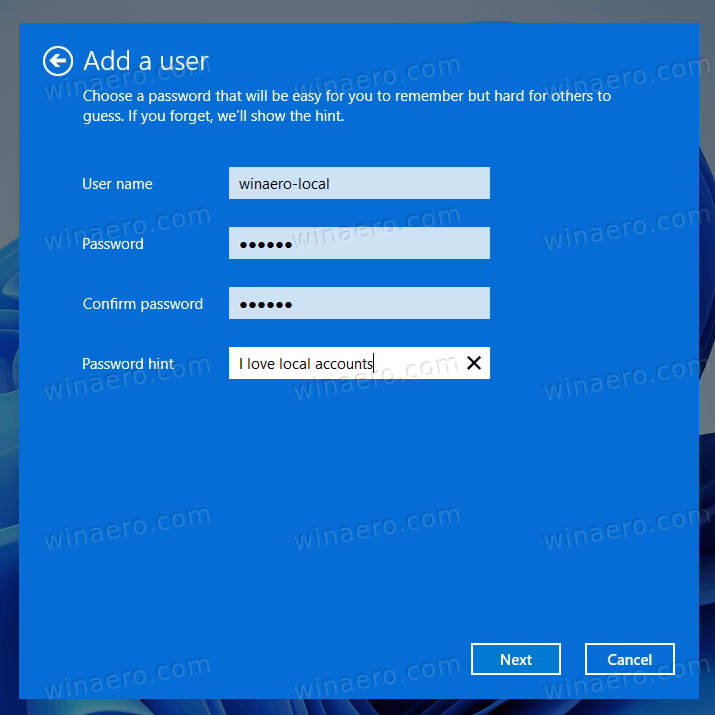 Create A Local Account In Windows 11 With Netplwiz