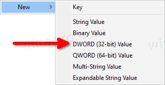 Create New 32 Bit Dword