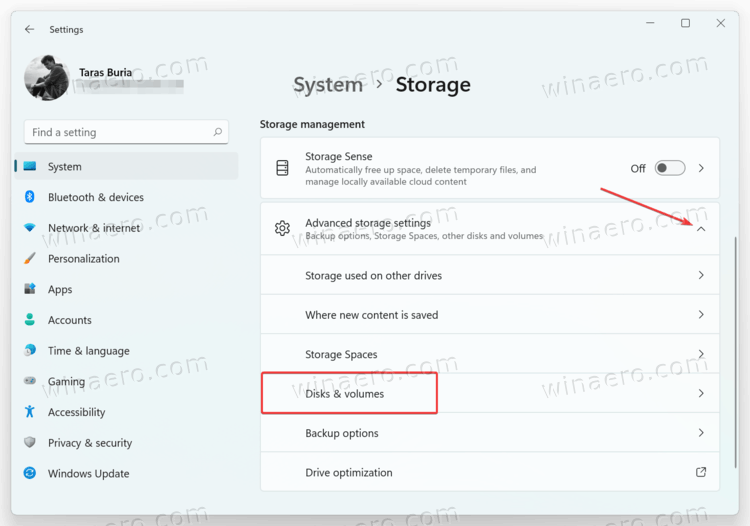 Disk And Volumes