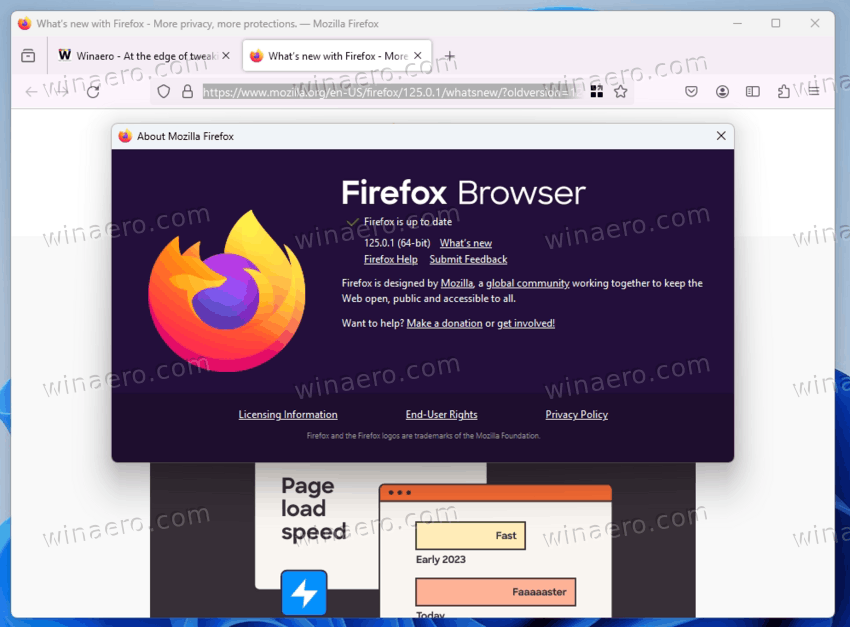 Firefox 125