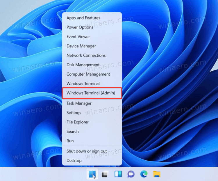 Open Windows Terminal As Admin