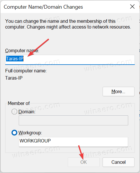 Rename Computer In Windows 11 Control Panel