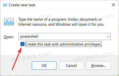 Run Elevated PowerShell Using The Powershell.exe Command