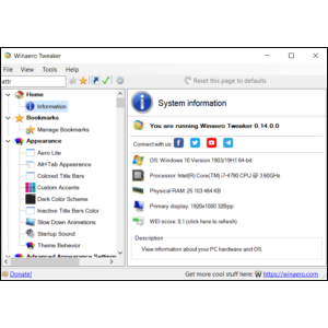 Winaero Tweaker 0.14 is out