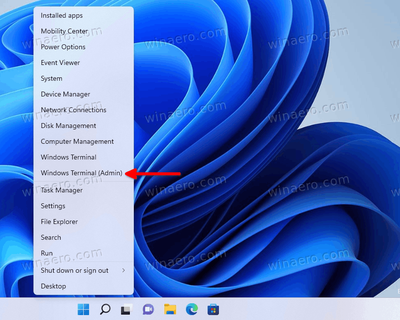 Windows 11 Open Terminal As Admin