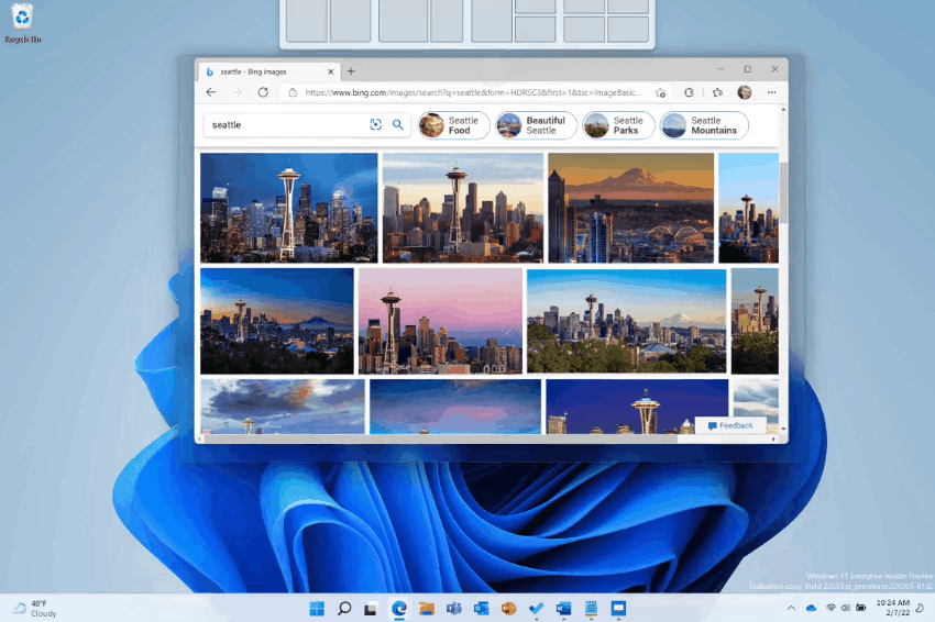 Windows 11 Snap Layouts 1